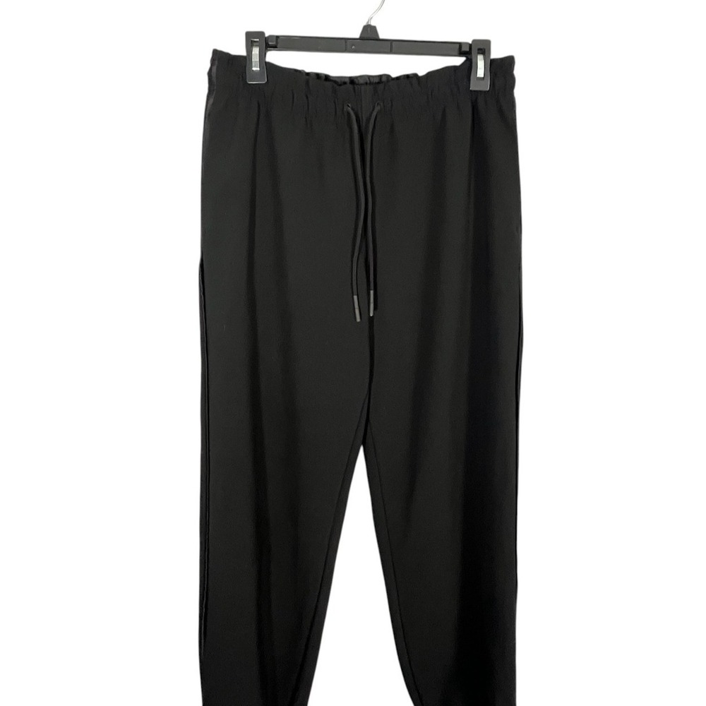 Athleta Women's Metropolis‎ Jogger Black Pants Elastic Waist 6